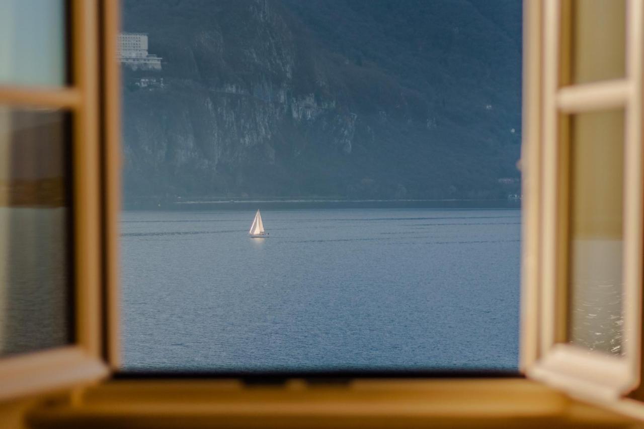 Ferienwohnung Aglaia Luxury Lake View By Wonderful Italy Abbadia Lariana Exterior foto