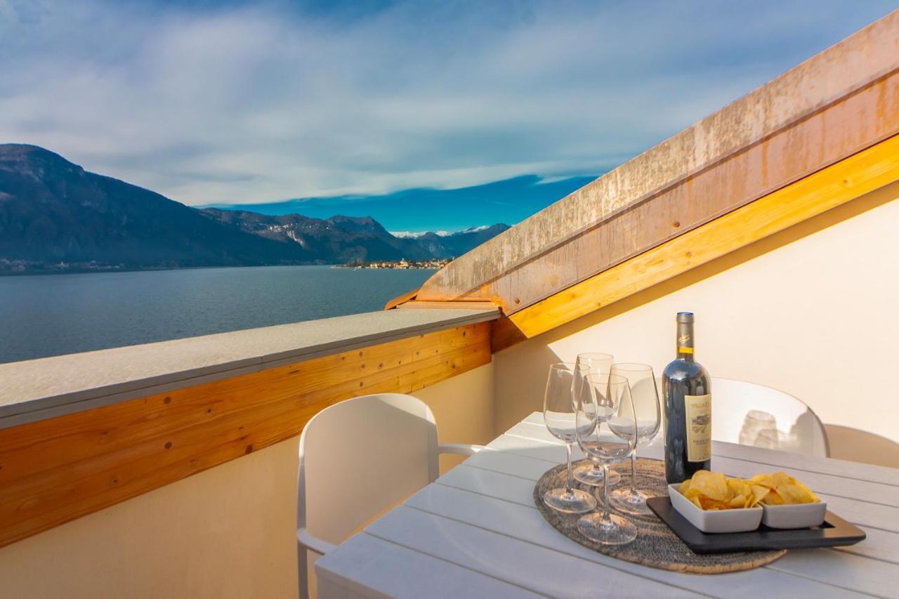 Ferienwohnung Aglaia Luxury Lake View By Wonderful Italy Abbadia Lariana Exterior foto