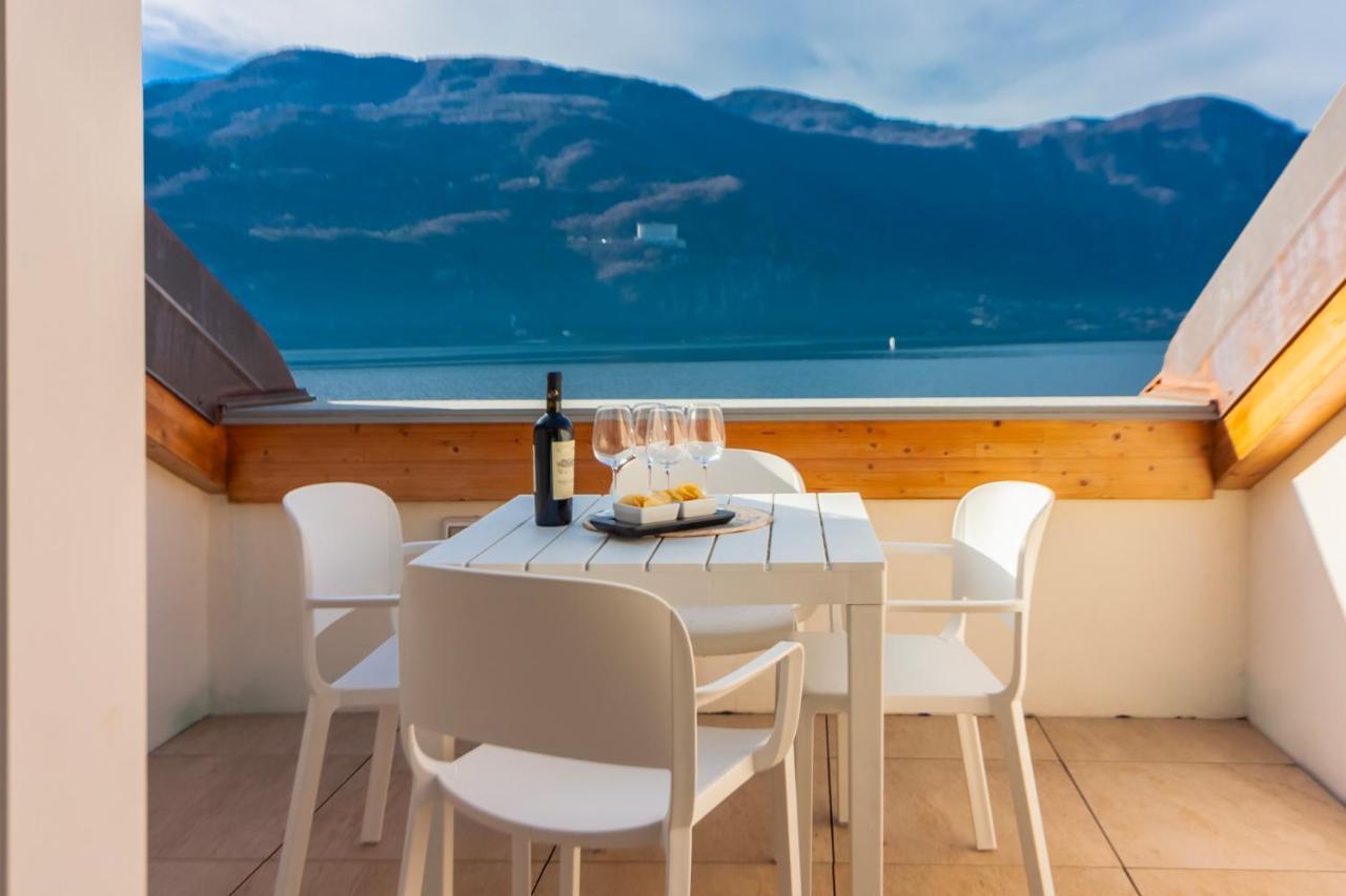 Ferienwohnung Aglaia Luxury Lake View By Wonderful Italy Abbadia Lariana Exterior foto