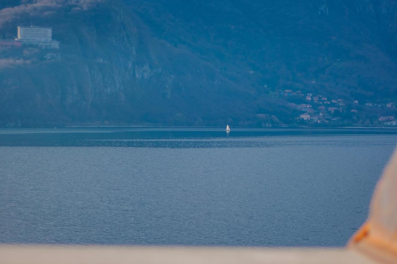 Ferienwohnung Aglaia Luxury Lake View By Wonderful Italy Abbadia Lariana Exterior foto
